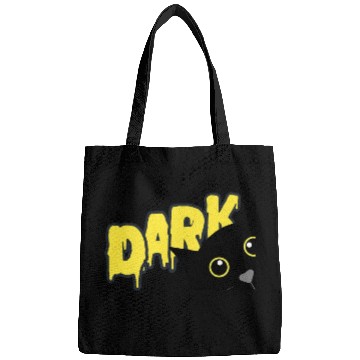 Discover "Shadowed Cat: Embrace the Mystery" Bags