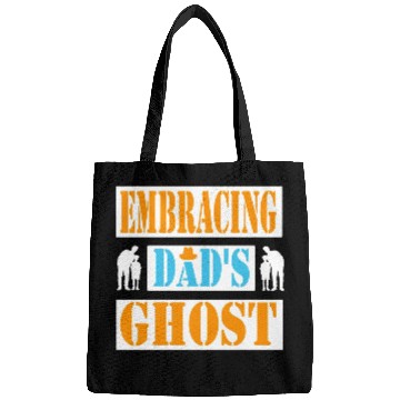 Discover Typography Bags design Embracing Dad s Ghost