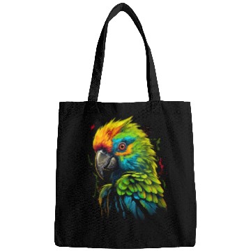 Discover Macaw Parrot for a Bird Lover Animal Lover Bags