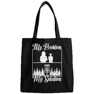 Discover Disc Golf Player My Problem My Pictogram Mom Dad Bags