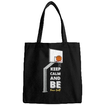 Discover Basketball Zen Bags Keep Calm and Be Yourself
