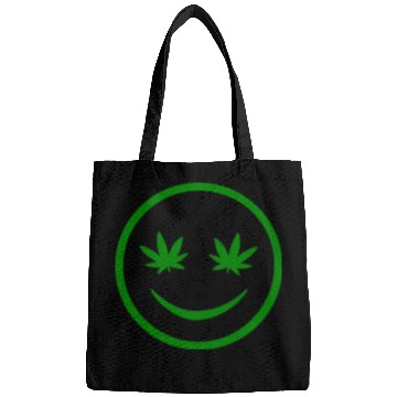 Discover Irish Weed Smile Face Bags