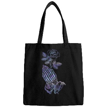 Discover Blossoms of the Beyond Skeletal Embrace Bags