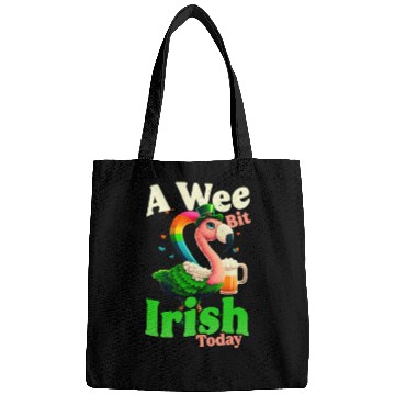 Discover Irish Flamingo St Patricks A Wee Bit Irish Bags
