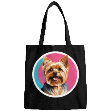 Discover Synthwave Yorkshire Terrier 2 Bags