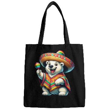 Discover Cinco de Mayo Polar Bear: Festive Mood Bags