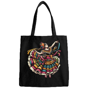 Discover Ballet Folklorico Dancer Mexico Mexican Dance Bags