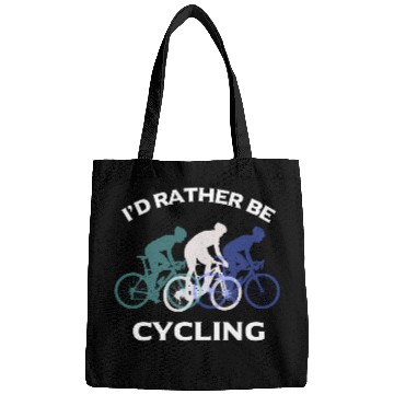 Discover I Would Rather Be Cycling Funny Gift Bags