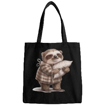 Discover Sloth in Robes: Relaxation Mode On Bags