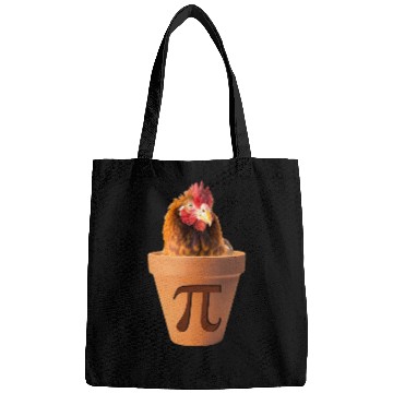 Discover Chicken Pot Pi Funny Math Pi Day Bags