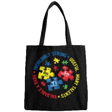Discover Autism Periodic Table Science Teacher Autism Bags