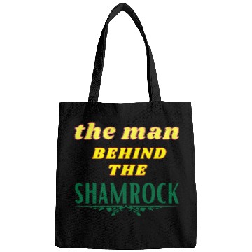 Discover Man Behind The Shamrock Bags St Patricks Day.