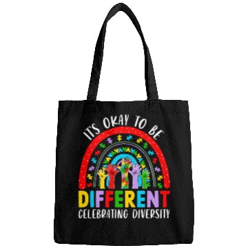 Discover It S Okay To Be Different Embrace Neurodiversity Bags