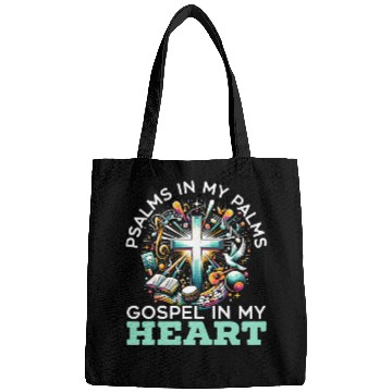 Discover Gospel Music Religious Bible Scripture Christian Bags