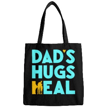 Discover Typography Bags design Dad s Hugs Heal