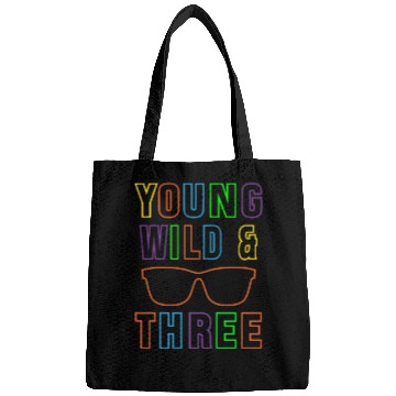 Discover Young Wild & Three Kids 3rd Birthday Boy Bags