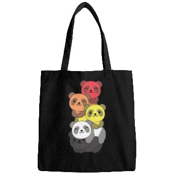 Discover Lithsexual Flag Pride Lgbtq Cute Panda Bags