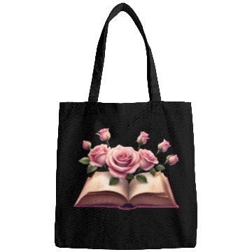 Discover Book and Flower, Rose Bags