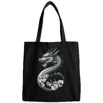 Discover Moonlit Serenity of the Silver Dragon Bags