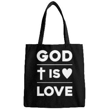 Discover Divine Love: Embrace the Spirit with 'God is Love' Bags