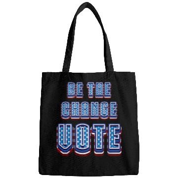 Discover Be The Change Vote - 2024 Election Bags