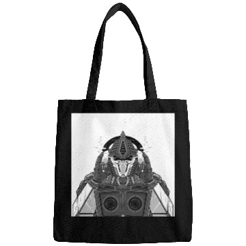 Discover Mech Robot Square Poster (Design 3 | R80) Bags