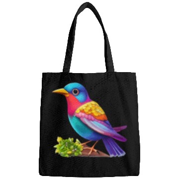 Discover color bird animal Bags