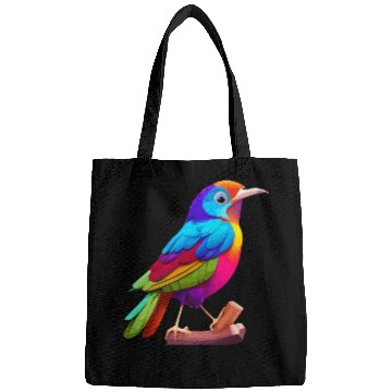 Discover color bird animal Bags
