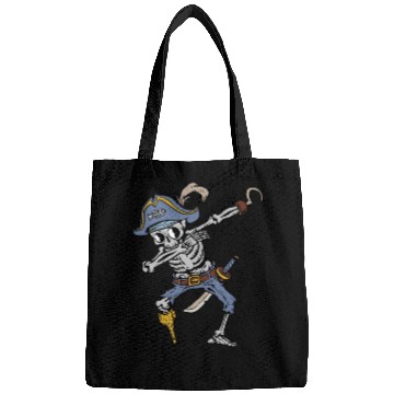 Discover Dabbing Skeleton Pirate Halloween Costume Kids Bags
