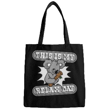 Discover This Is My Relax Day Koalabear Eucalyptus Lover Bags