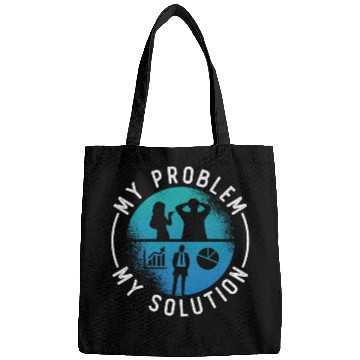 Discover Data Analyst My Problem My Solution Pictogram Dad Bags