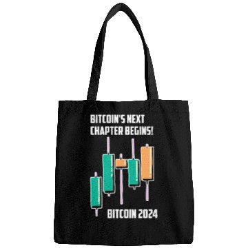 Discover Bitcoin 2024 BitcoinHalving Bitcoin's Next Chapter Bags