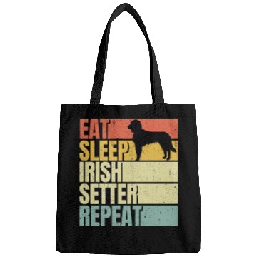 Discover Eat sleep Irish-setter repeat Bags