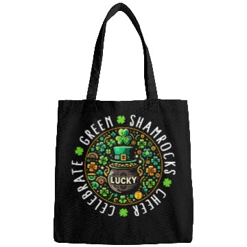 Discover St. Patrick's Day Bags, Lucky Pot Of Gold Leaf