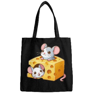 Discover Cheese Dwelling Mice Bags