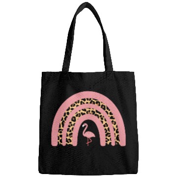 Discover Pink Leopard Rainbow with Flamingo Bags