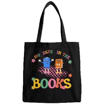 Discover 100 Days in the Books Reading Teacher Bags