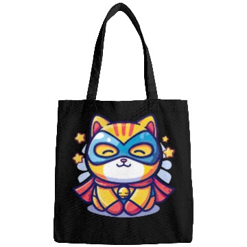 Discover Superhero Kawaii Cat Bags