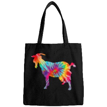 Discover Goat Tie Dye Farmer Gift Bags
