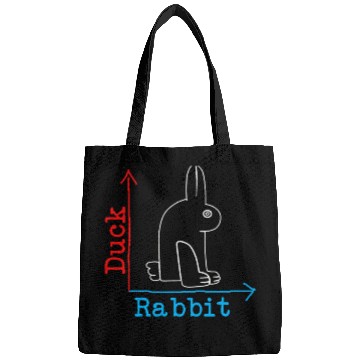 Discover Wittgensteins Rabbit Duck Illusion Bags