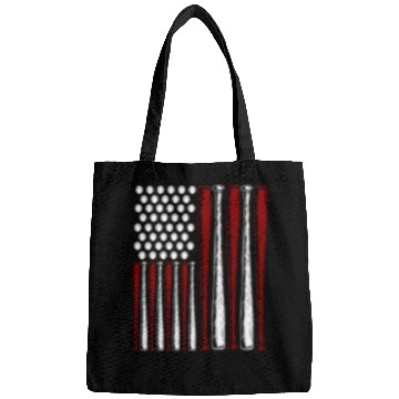 Discover Baseball US Flag Bags