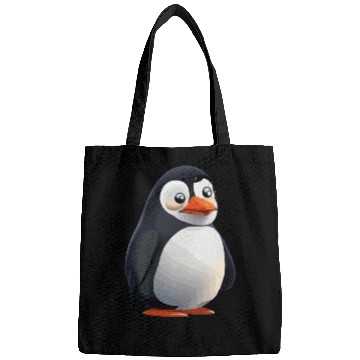 Discover Cute cartoon penguin Bags