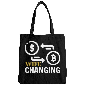 Discover Black and Gold Wife Changing - Bitcoin Bags