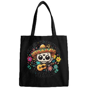 Discover Skull with Cinco De Mayo Bags
