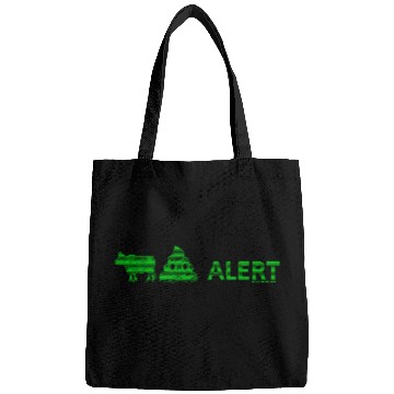 Discover GREEN BS ALERT !!! .....simple alert message..... Bags