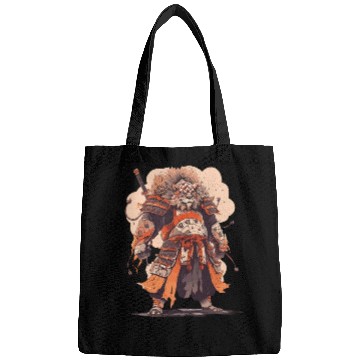 Discover Samurai Katana Sword Anime Lion Manga Warrior Bags