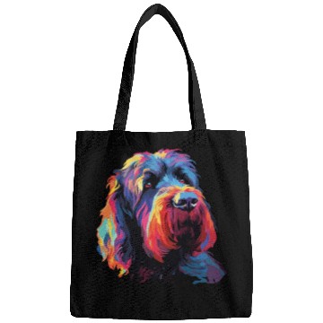 Discover Colorful Russian Black Terrier Bags