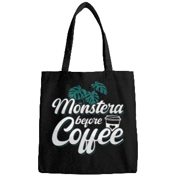 Discover Monster Lover Monstera Before Garden Coffee Lover Bags