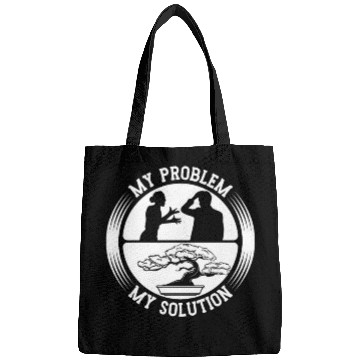 Discover Bonsai Art Lover My Problem My Pictogram Dad Mom Bags
