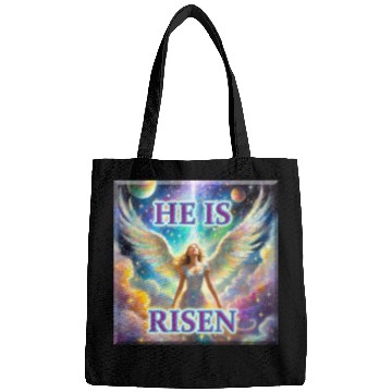 Discover Angelic Joy and Supernatural Elation, HE IS RISEN! Bags